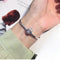 Pulsera de Plata 925 Corazón Corona Elegante