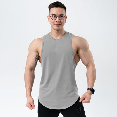 Musculosa Deportiva de Algodón Liso para Hombre - Image 9