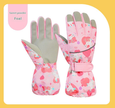 Chamarra Impermeable Acolchada de Terciopelo para Niños y Niñas - Image 28