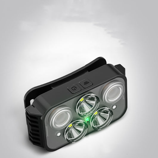 Lámpara Frontal LED Recargable por USB con Sensor Inteligente para Pesca y Camping - Image 3
