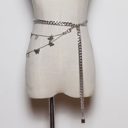 Cadena de Cintura Mariposa Punk - Accesorio Decorativo para Pantalones - Image 2