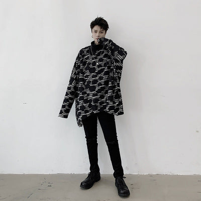 Sudadera Tipo Capa Murciélago para Hombre - Image 7