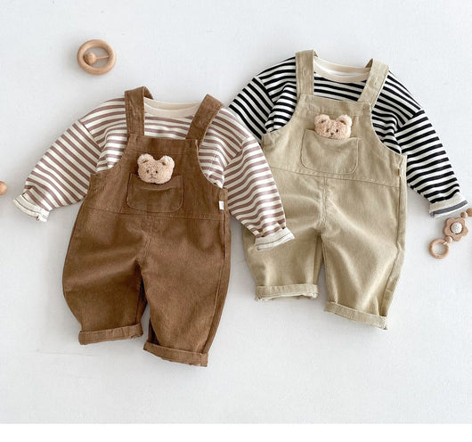 Peto Infantil Casual con Osito para Niños - Image 16