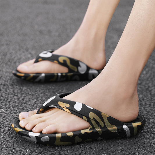 Chanclas Cómodas para Hombre - Pantuflas de Casa y Baño