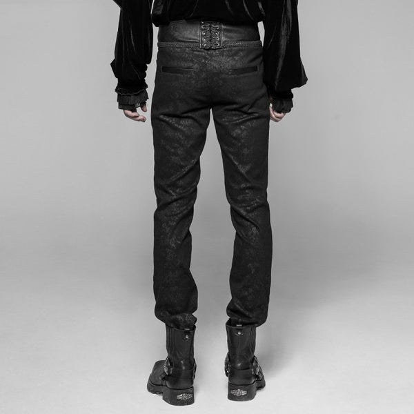 Pantalones Góticos Punk Vintage para Hombre