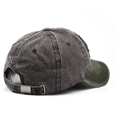 Gorra de Béisbol de Algodón con Bordado 3D y Diseño Vintage Ajustable - Image 15