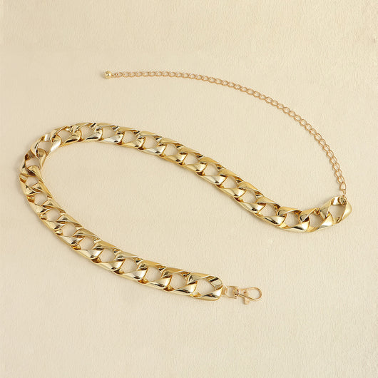 Cadena de Cintura Acrílica Decorativa - Cinturón Body Chain Rectangular - Image 4