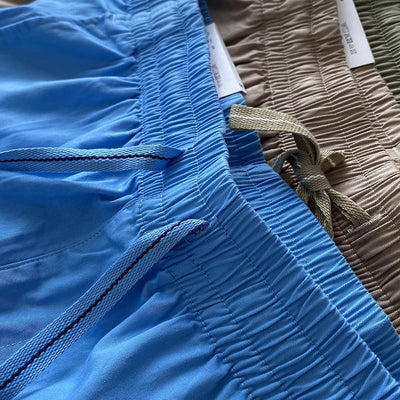 Pantalones Cortos Casuales de Algodón Puro con Cintura Elástica para Hombre - Image 39