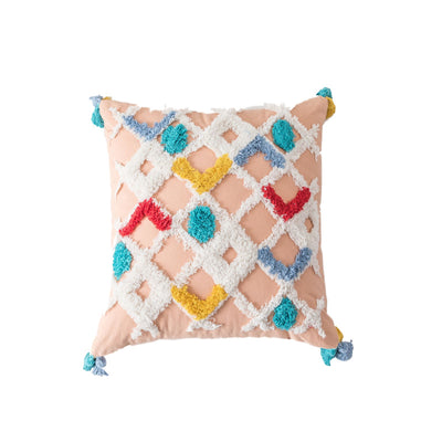 Funda de Almohada de Algodón Tejido con Diseño de Vientos Nacionales - Image 16