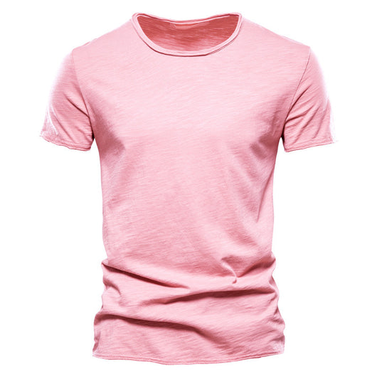 Camiseta Slim Fit de Algodón Texturizado para Hombre - Image 24