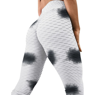 Pantalones de Chándal Tie-Dye Cintura Alta y Ajustados - Image 22