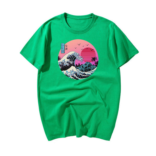 Playera Clásica de Cuello Redondo con Estampado - Image 3