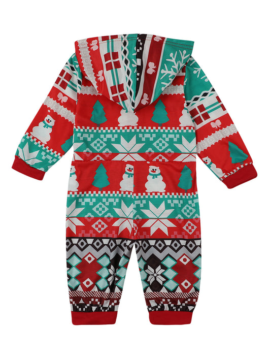 Pijama Navideño con Capucha para Toda la Familia - Conjunto Coordinado Padre e Hijo - Image 14