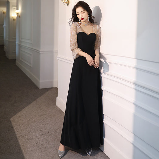 Vestido Largo Elegante para Banquetes - Diseño Versátil y Sofisticado