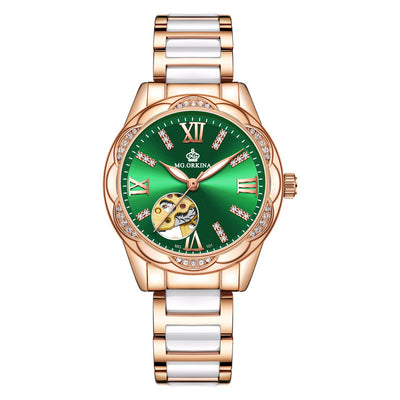Reloj Automático Mecánico Roma con Luminosidad y Resistencia al Agua - Image 7