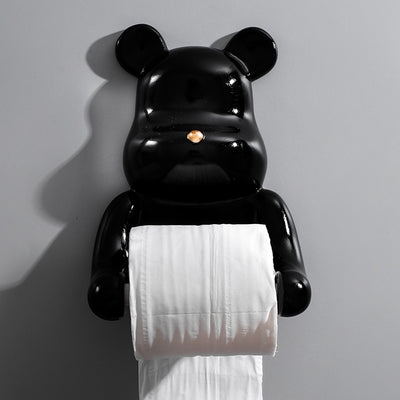 Dispensador de Papel Higiénico con Estatua Decorativa de Animal - Image 9
