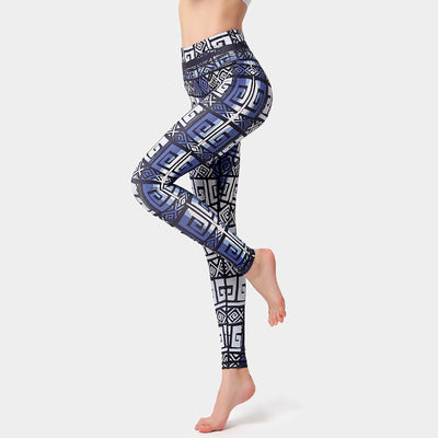 Pantalones de Yoga Estampados de Secado Rápido - Image 28