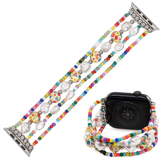 Correa de Reloj con Perlas de Vidrio y Cerámica Suave - Image 15