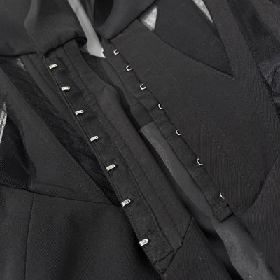 Blazer Ejecutivo con Cintura Ajustable de Malla - Image 4