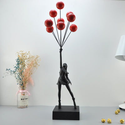 Escultura Decorativa Bubble Girl - Figura Artística para el Hogar - Image 11