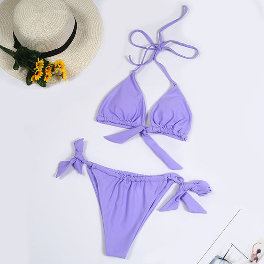 Bikini Escote Halter Multicolor con Cierre Ajustable - Image 14