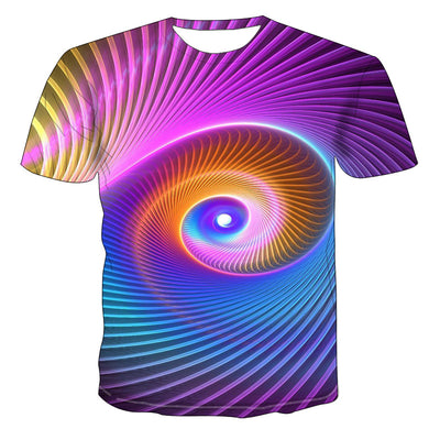 Playera Estampada Olas del Mar Transpirable - Image 10