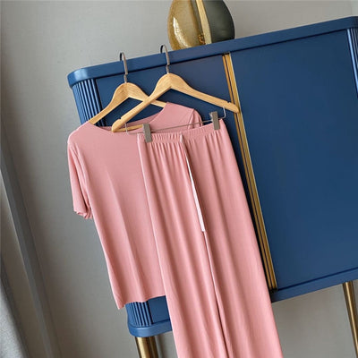 Pijama de Verano para Mujer - Conjunto Cómodo de Dos Piezas - Image 15