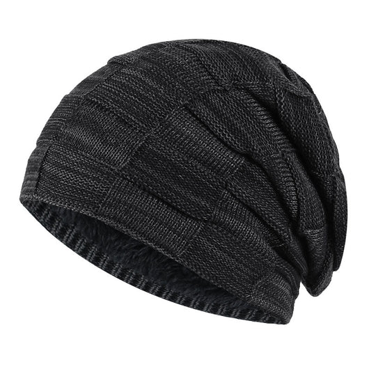 Gorro Tejido Grueso Fashion Plus Terciopelo - Calidez y Estilo - Image 2