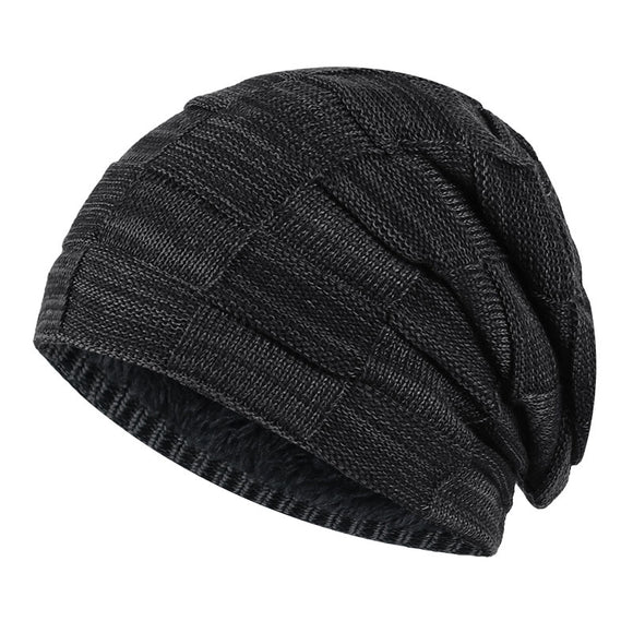 Gorro Tejido Grueso Fashion Plus Terciopelo - Calidez y Estilo