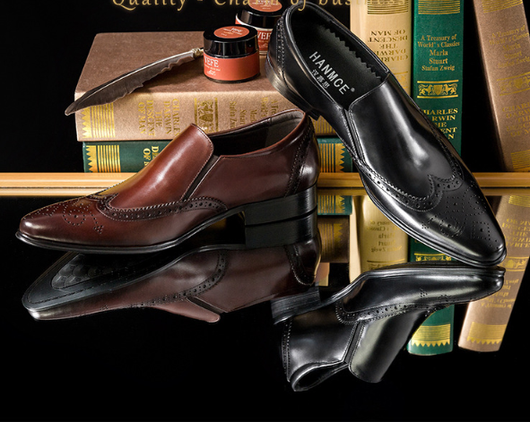 Zapatos de Cuero para Hombre con Punta Afilada - Estilo Ejecutivo - Image 10