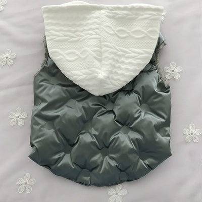 Abrigo de Algodón para Perros Grandes - Protección Invernal Brillante