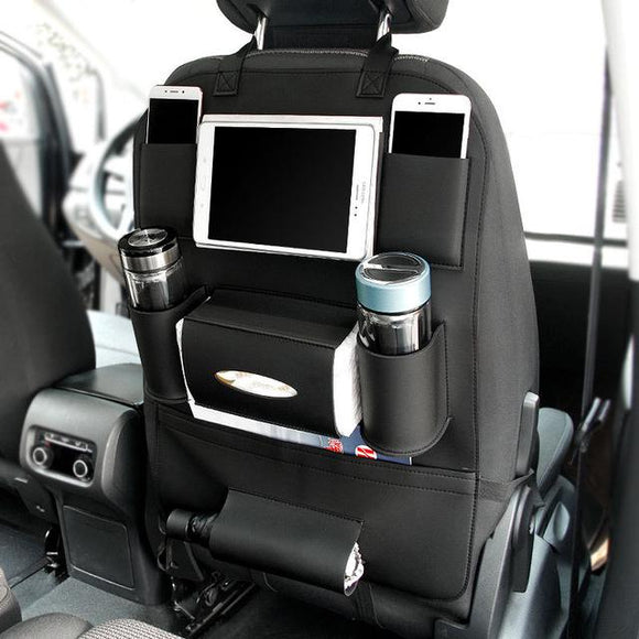 Organizadores de Cuero Premium para Asientos de Auto