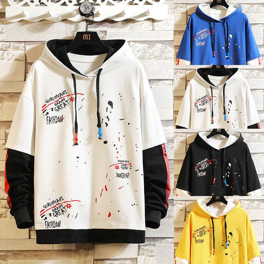 Sudadera Estampada con Capucha