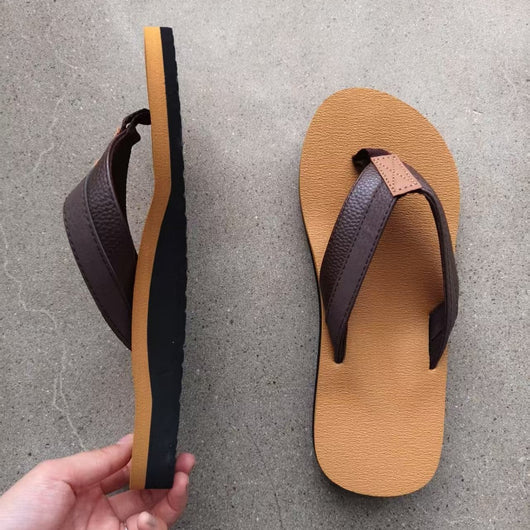 Sandalias de Cuero para Playa Hombre - Pie Cavo