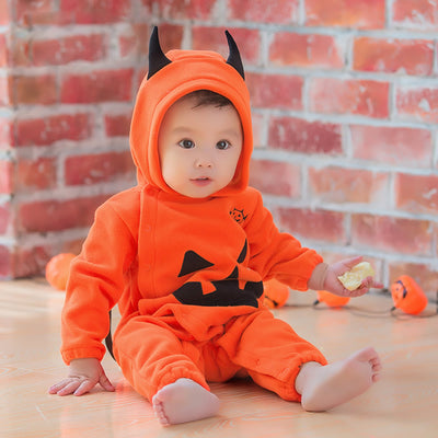 Disfraz Enterizo de Calabaza con Capucha para Halloween - Image 19