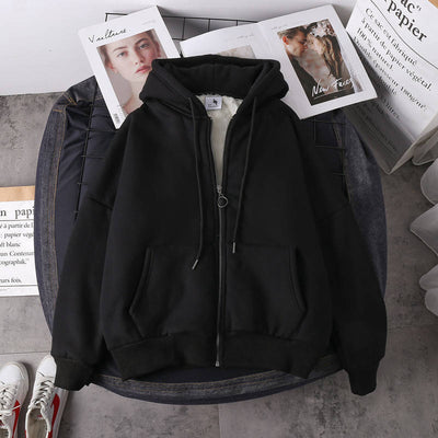 Sudadera Acolchada con Capucha y Forro Polar