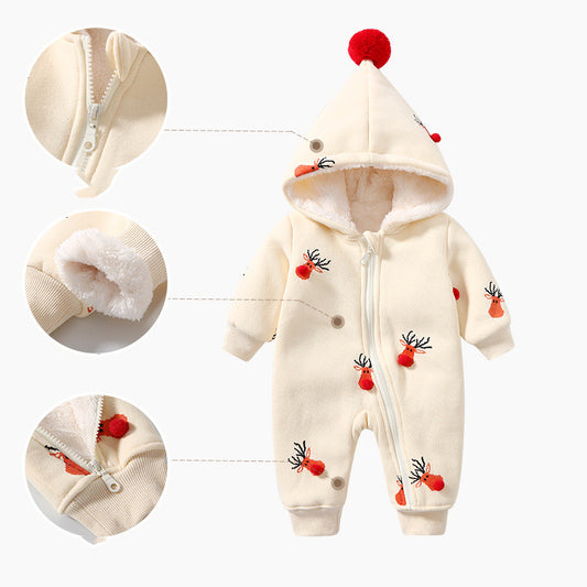 Ropa Térmica Acolchada para Bebé - Traje de Gateo Cálido - Image 2