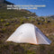 Tienda Doble Ultraligera para Camping, Senderismo y Montaña con Protección Contra Lluvia