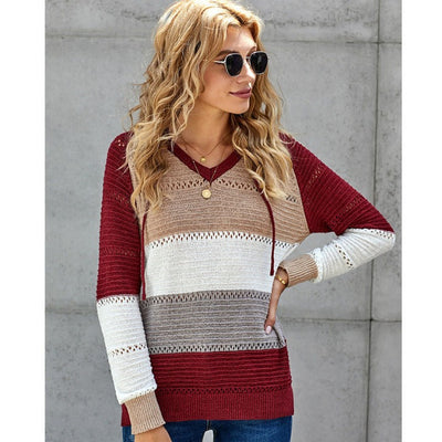 Blusa Patchwork de Manga Larga Versátil - Image 11