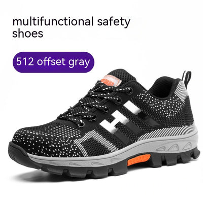 Zapatos de Seguridad Laboral Ligeros y Transpirables con Protección Antiaplastamiento - Image 5