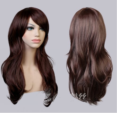 Peluca Cosplay Anime Larga Dorada - Estilo Europeo Premium - Image 4