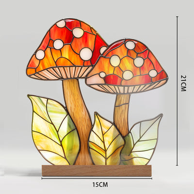 Adornos Decorativos Acrílicos con Efecto Cristal - Flores y Paisajes - Image 46