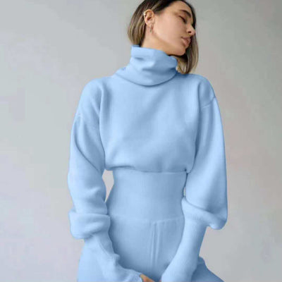 Suéter Básico Dos Piezas para Mujer - Blusa Interior Térmica Otoño - Image 11