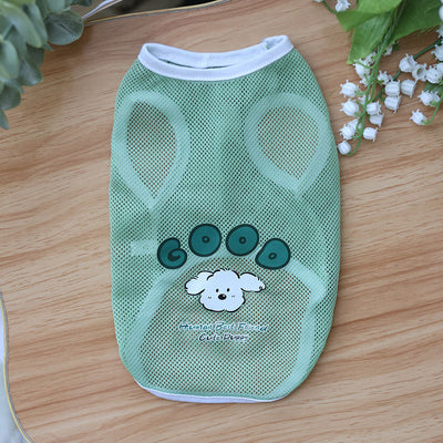 Chaleco Fresco para Mascotas con Estampado de Cuadrícula y Caricaturas - Image 7