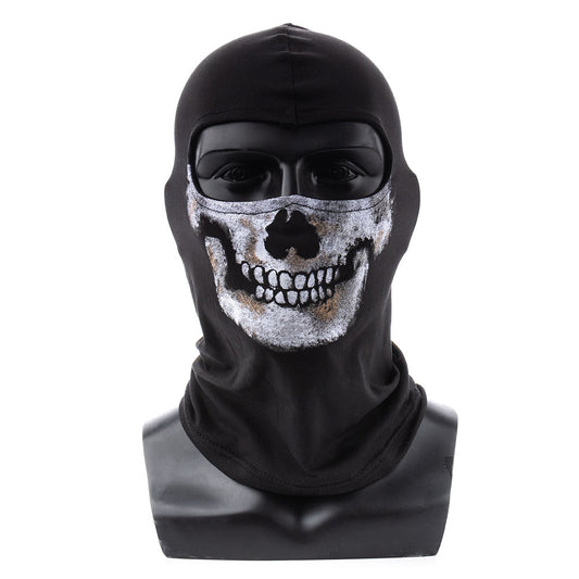 Máscara Balaclava Calavera para Motos, Bicicleta y Esquí - Image 2