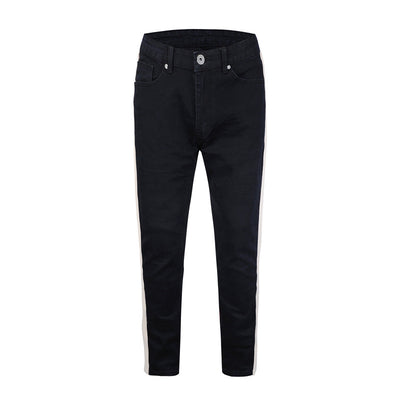 Jeans Blancos Clásicos con Lavado Desgastado - Corte Recto - Image 3