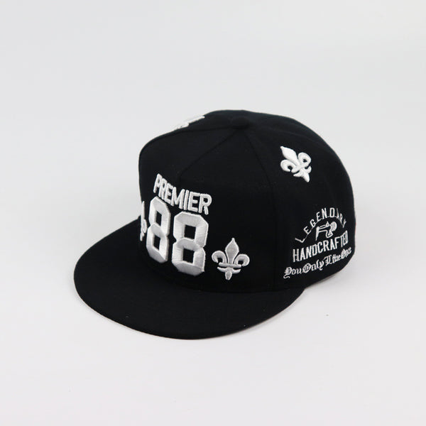 Gorra Hip-hop con Bordado Digital y Protección Solar