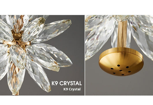 Lámpara de Pared Cristal Elegante para Sala, Balcón y Pasillo - Image 4