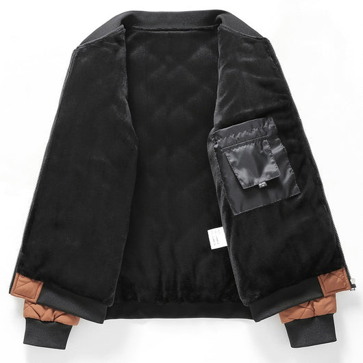 Chaqueta de Invierno Acolchada Talla Grande para Hombre - Image 3