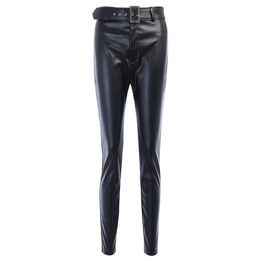 Cinturón Casual de Cuero Sintético para Pantalones Ajustados - Image 2